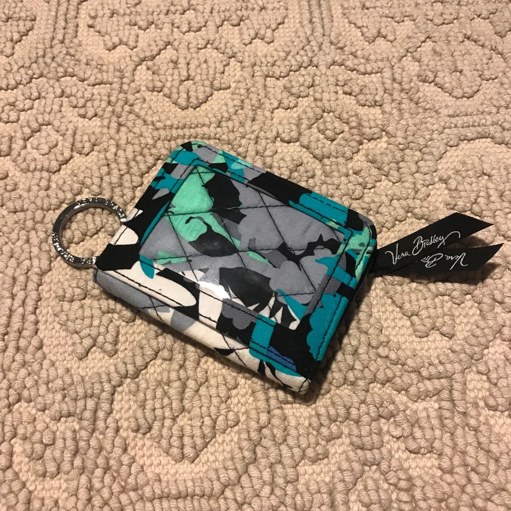 Vera Bradley keychain wallet